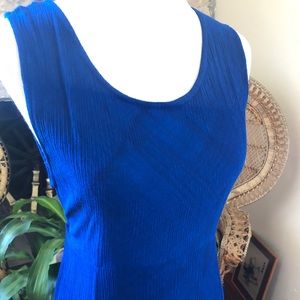 Gorgeous Cobalt Airy Tieback Sleeveless Sundress